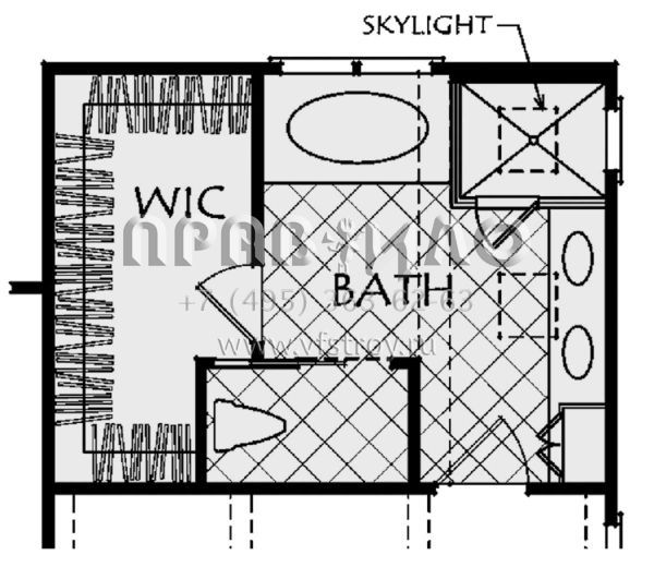 Проект одноэтажного дома с гаражом на две машины в английском стиле S5-198 (8594-00186)