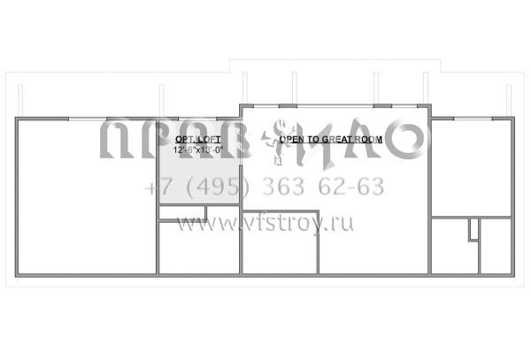 Проект двухэтажного дома с гаражом на две машины в современном стиле S5-152 (1462-00076)