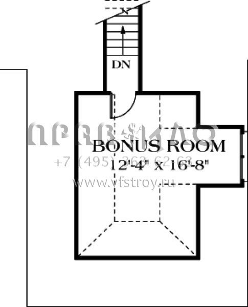 Проект одноэтажного дома с гаражом на две машины в стиле Ранчо S5-181 (3323-00063)