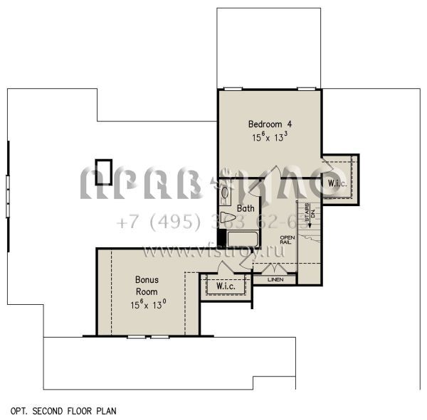 Проект одноэтажного дома с гаражом на две машины в стиле Ранчо S5-216 (8594-00262)