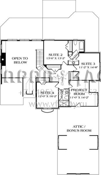 Проект двухэтажного дома с гаражом на три и более машин в современном стиле S5-336 (3323-00349)