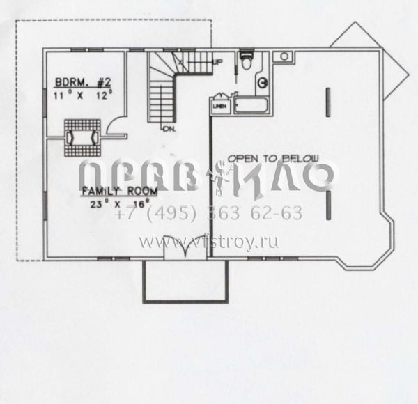 Проект трехэтажного дома без гаража в стиле Шале S5-273 (039-00303)