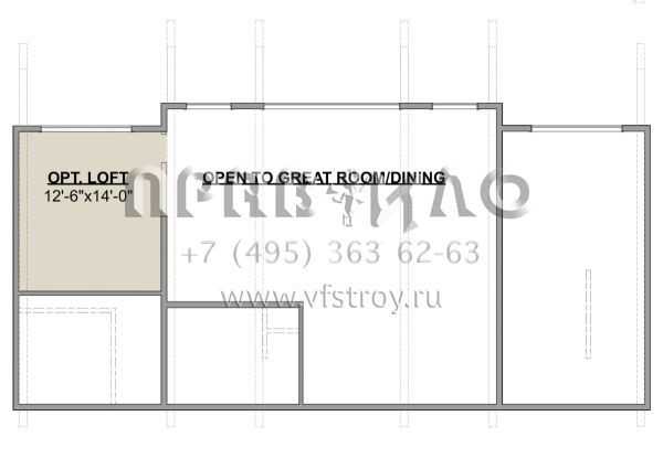 Проект одноэтажного дома без гаража в современном стиле S5-135 (1462-00063)