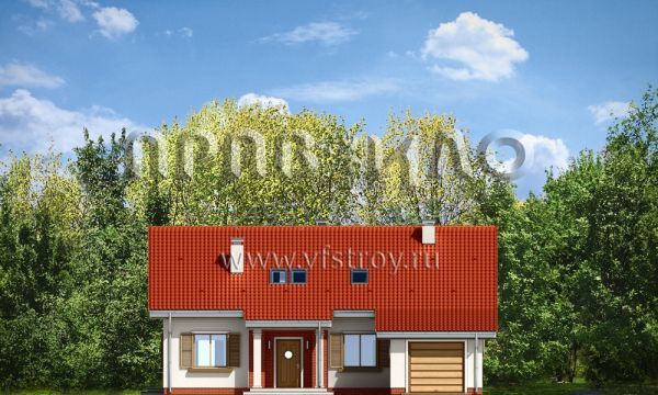 Проект с удобной планировкой S8-166-4 (Нектаринка)