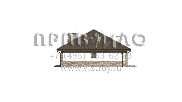 Проект коттеджа с эркером и чердачной мансардой S3-216-1 (Z10 stu 30)