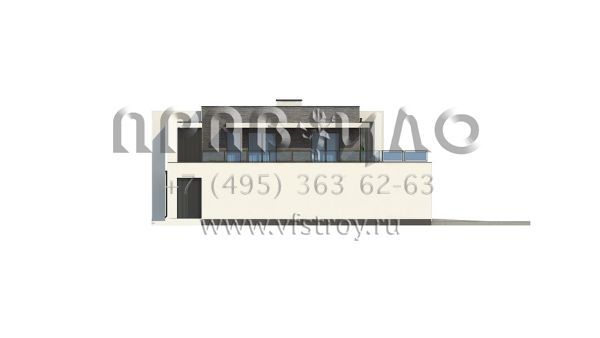 Проект современного загородного дуплекса для семьи S3-192-4 (ZB16)