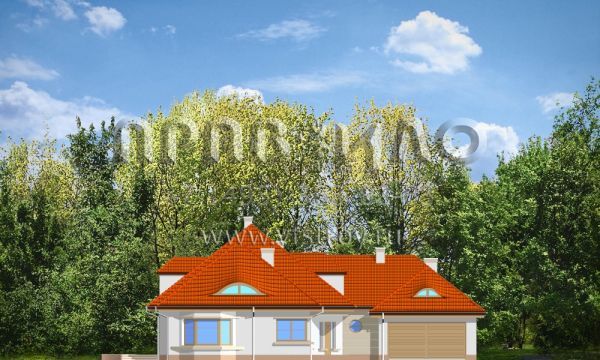 Проект особняка в классическом стиле S8-447 (Резиденция)