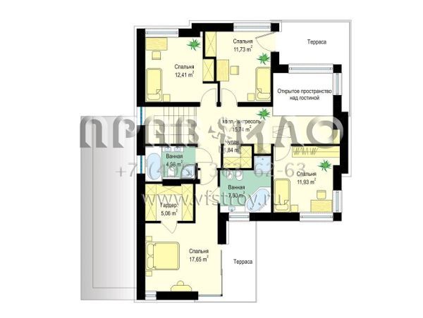 Проект большого дорогого дома S8-217 (Ривьера 4)