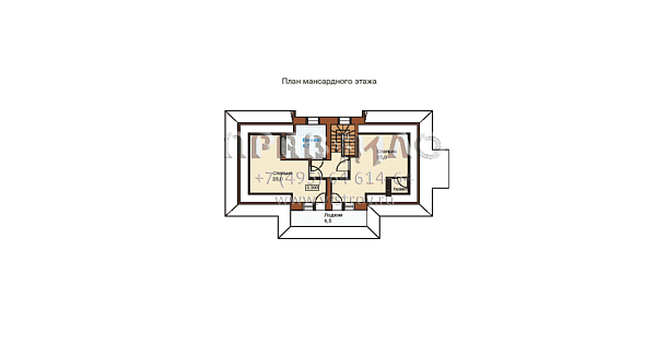 Проект дома H-139-1K