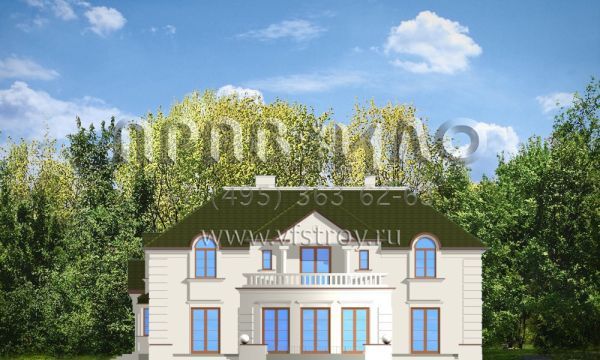 Проект классического коттеджа S8-359 (Амбассадор)