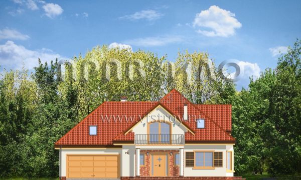 Проект дома с эркером S8-240 (Юлька)