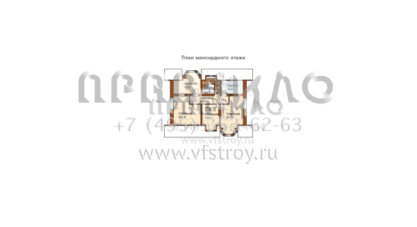 Проект с запоминающейся архитектурой и продуманной планировкой I-264-1K