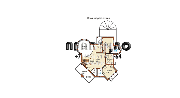 Проект великолепного загородного особняка L-403-1K