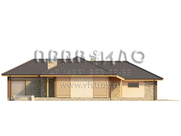 Проект оригинального частного дома сложной формы S3-209-1 (Z81)