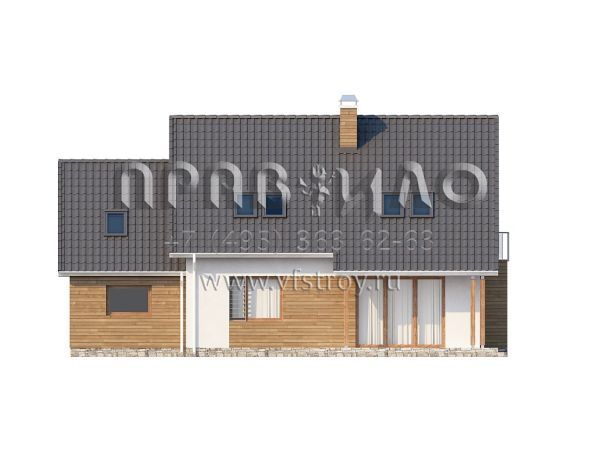 Проект функционального частного дома S3-218-1 (Z108)