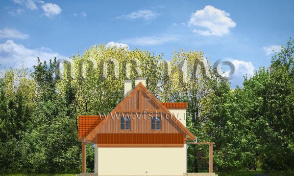 Проект дома из газобетонных блоков S8-158-4 (Сказочный 2)