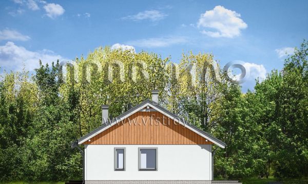Проект пропорционального загородного дома  S8-90 (София)