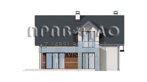 Проект комфортабельного дома  S3-139-4 (Z89)