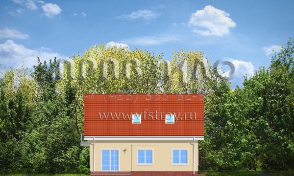 Проект классического загородного дома с подвалом S8-199-1 (Медовые Года)