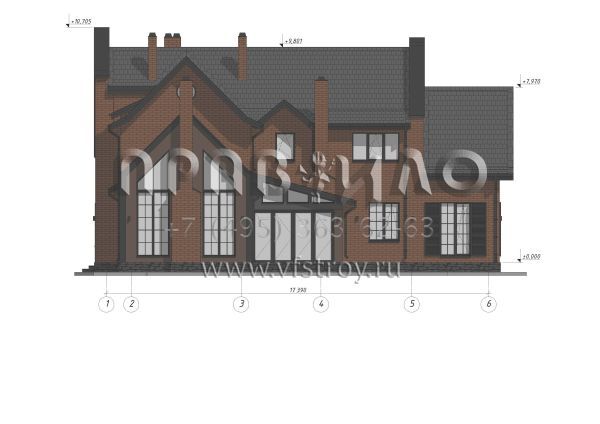 Дом в стиле Тюдоров S-265