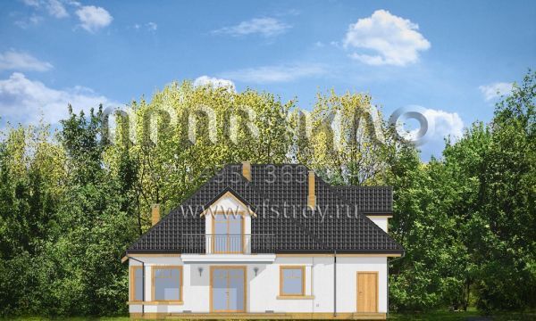 Проект яркого загородного дома S8-234-1 (Примус)