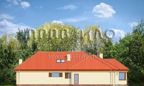 Проект комфортного загородного дома S8-347 (Комфортный 2)