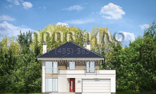 Проект европейского загородного дома S8-226-1 (Титан 4)