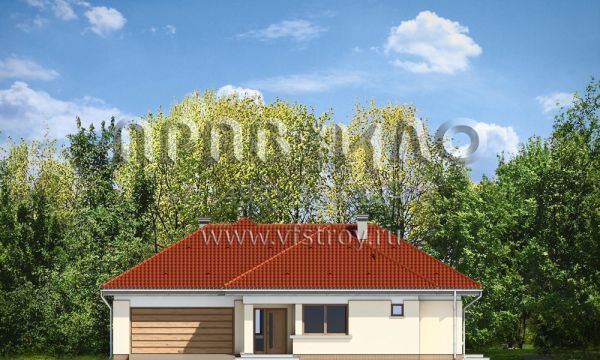 Проект загородного дома с чердаком S8-260 (Комфортный 3)