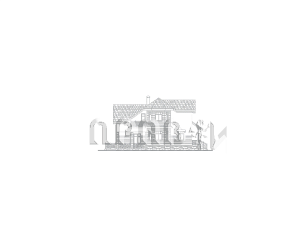 Компактный дом из газобетона с эффективной планировкой I-190-1P