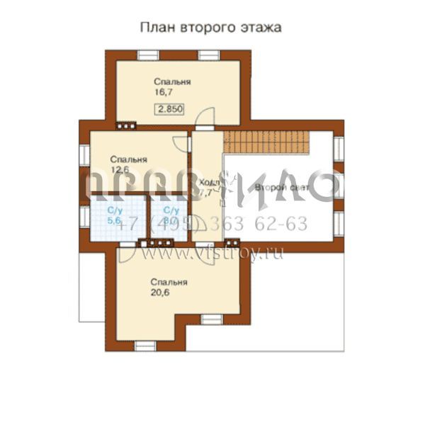 Проект частного дома для круглогодичного проживания S6-177(K-177-1P)