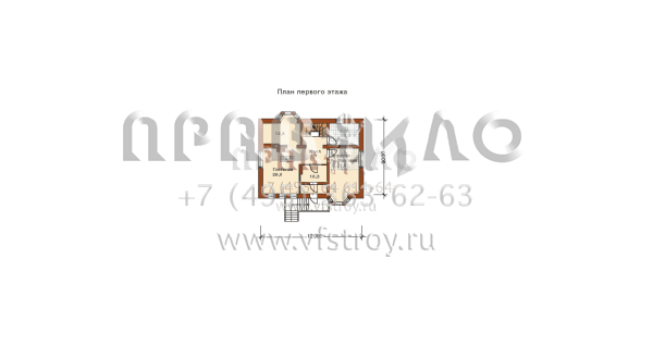 Проект с запоминающейся архитектурой и продуманной планировкой I-264-1K