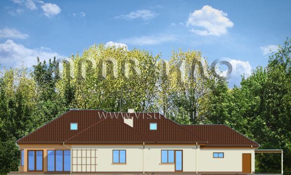 Проект котеджа для большой семьи S8-344 (Для Трёх Поколений)