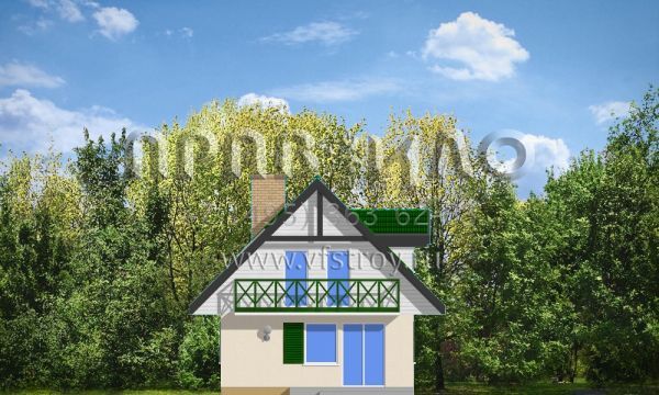 Проект легкого в возведении коттеджа S8-102 (Д03)