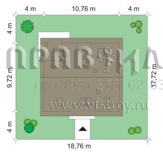 Проект энергосберегающего дома S8-149-1 (Оптимальный)