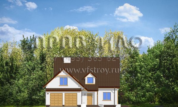 Проект дома с функциональной планировкой S8-266-2 (Роща)