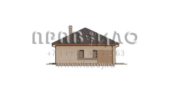 Проект элегантного одноэтажного дома S3-100-2 (Z273 a)