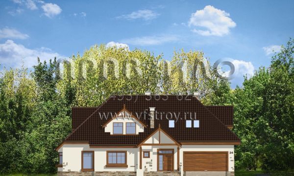 Проект L-образного дома S8-391 (Ясень)