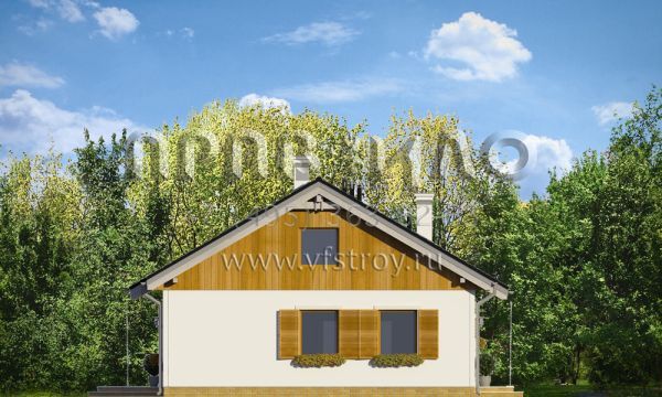 Проект энергоэффективного загородного дома S8-125 (София 3)