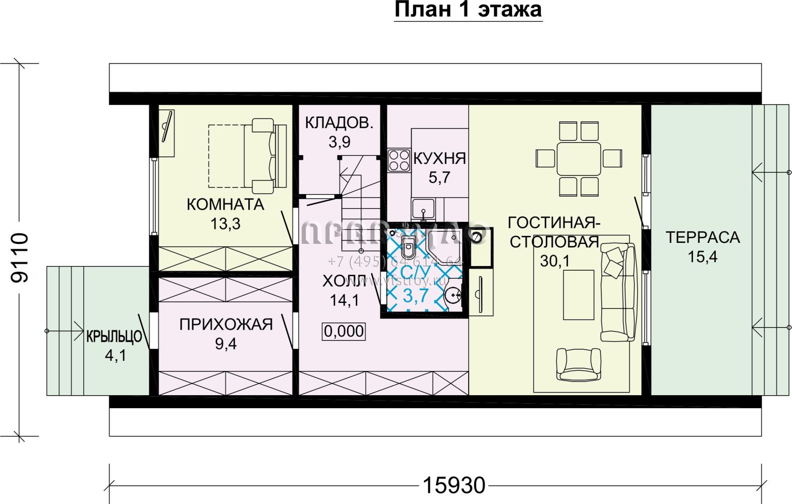 А фрейм готовые проекты Проект дома S7-127 (4-02). Строительство по проекту 4-02 в Москве от ВФ СТРОЙ