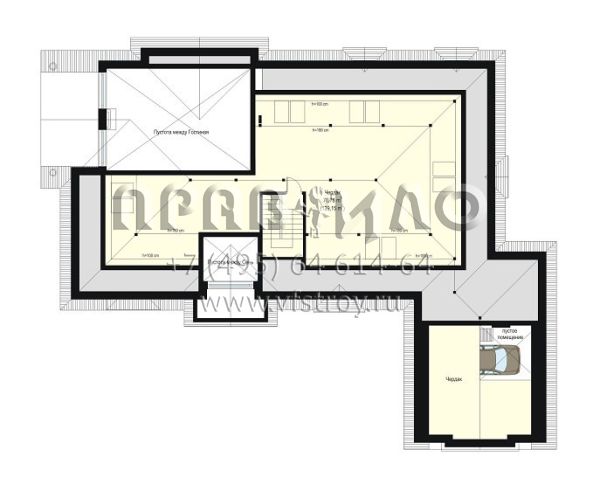 Проект одноэтажного особняка S8-366-1 (Парковая Резиденция 2)