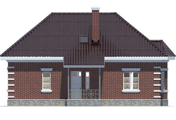 Дом с просторной гостиной S6-129(F-129-2K)