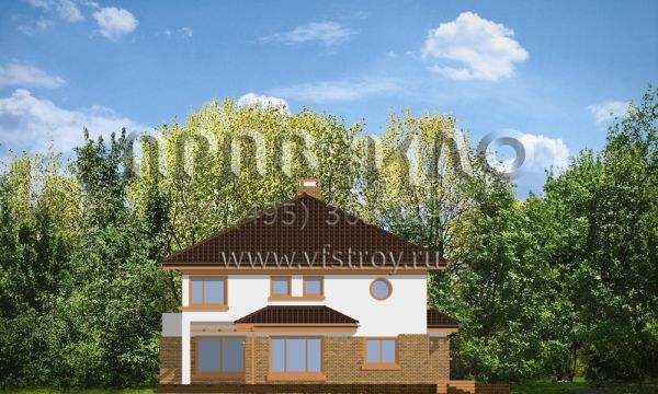 Проект дома из силикатных блоков S8-361-1 (Сладкий)