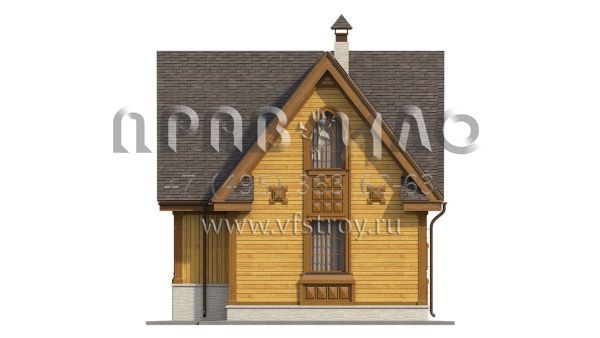 Коттедж в готическом стиле S6-95(G-095-1S)