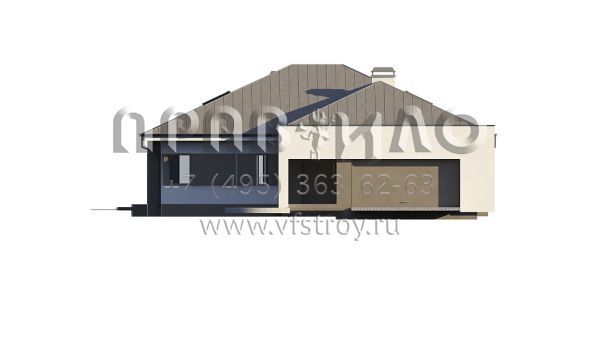 Проект элегантного загородного коттеджа S3-252-2 (Z158)