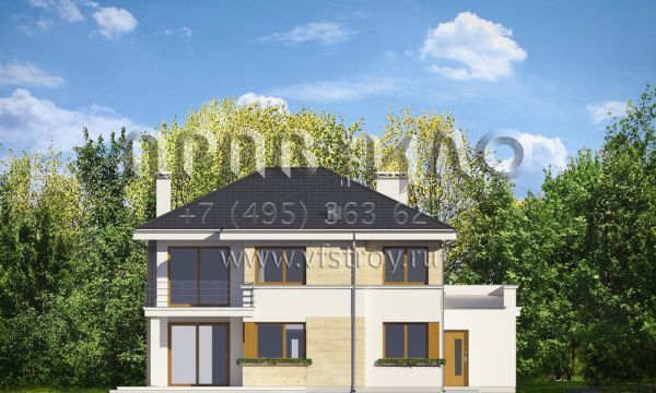 Проект большого дорогого дома S8-217 (Ривьера 4)