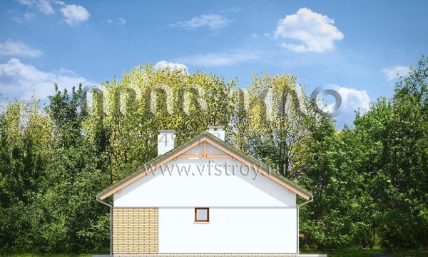 Проект дома с лаконичной планировкой S8-128-1 (Оливка 2)
