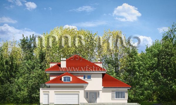 Проект загородного дома в средиземноморском стиле S8-438 (Малибу)