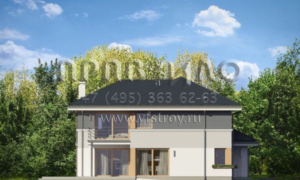 Проект дома из керамоблоков с подвалом S8-415-1 (Сидней)