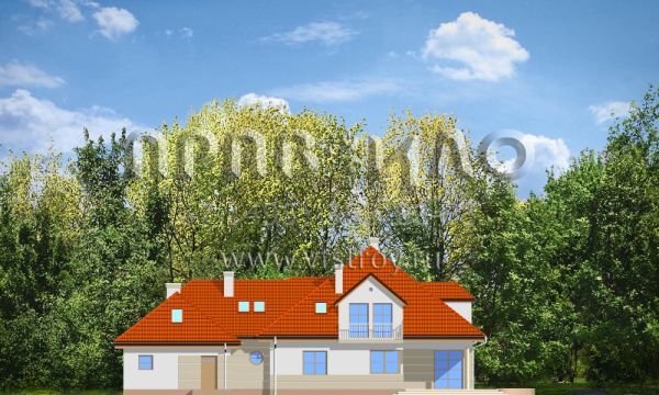 Проект особняка в классическом стиле S8-447 (Резиденция)