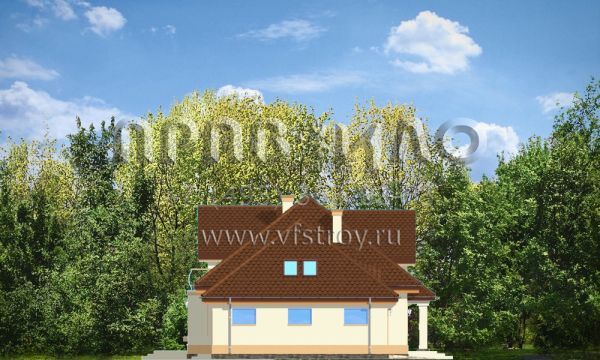 Проект дома с открытой планировкой S8-295-2 (Фаворит 2)